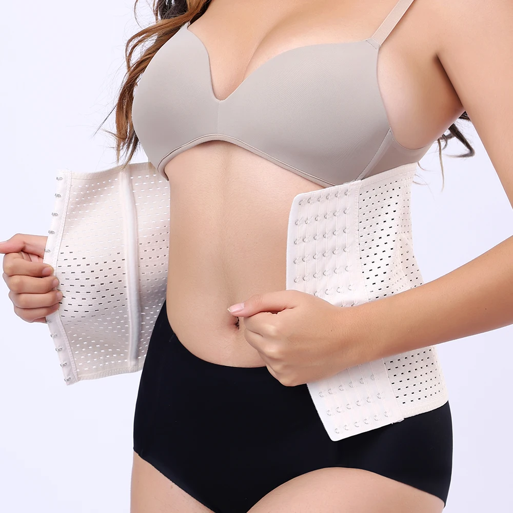 ZHAN BEAUTY 2525 Tummy Control  Belly Belt 25cm Height 6 Rows13 Eyes