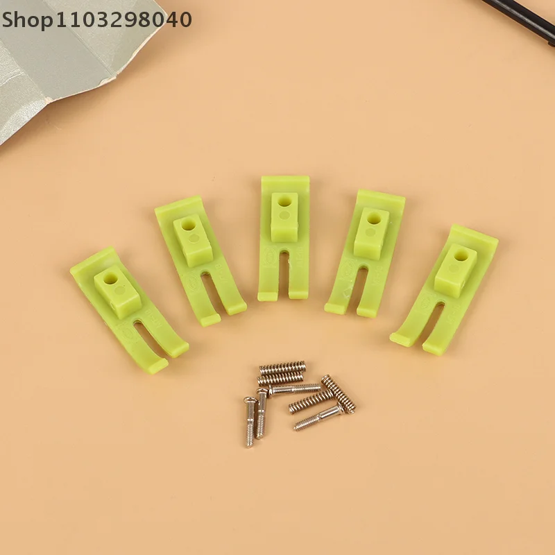 مجموعة أقدام الضغط MT-18 مكونة من 10 قطع لآلات الخياطة ذات الغرز المتشابكة - لوحة قاعدة قدم الضغط المتينة والمقاومة للاهتراء