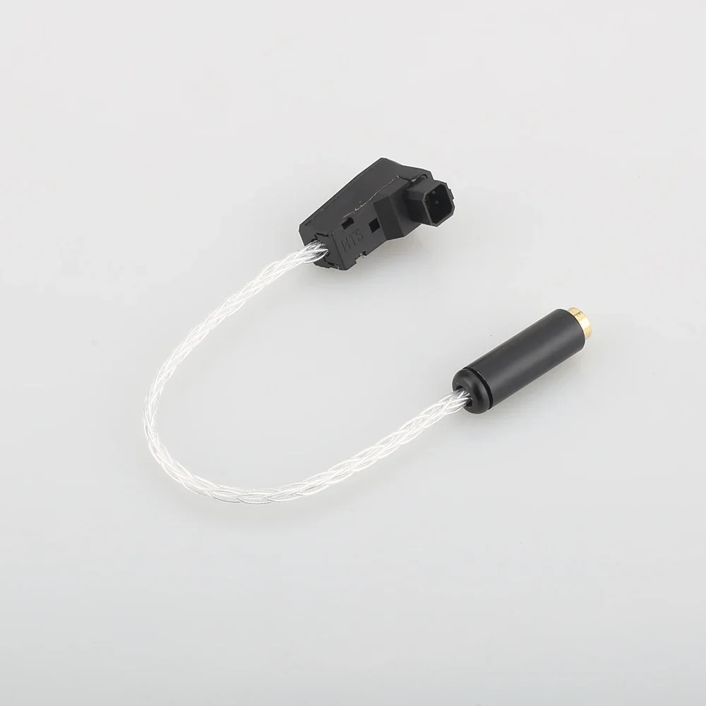 Audiocrast 15 سنتيمتر 4-pin RSA/ALO متوازن ذكر إلى 2.5 مللي متر TRRS متوازن أنثى سماعة كابل محول الصوت