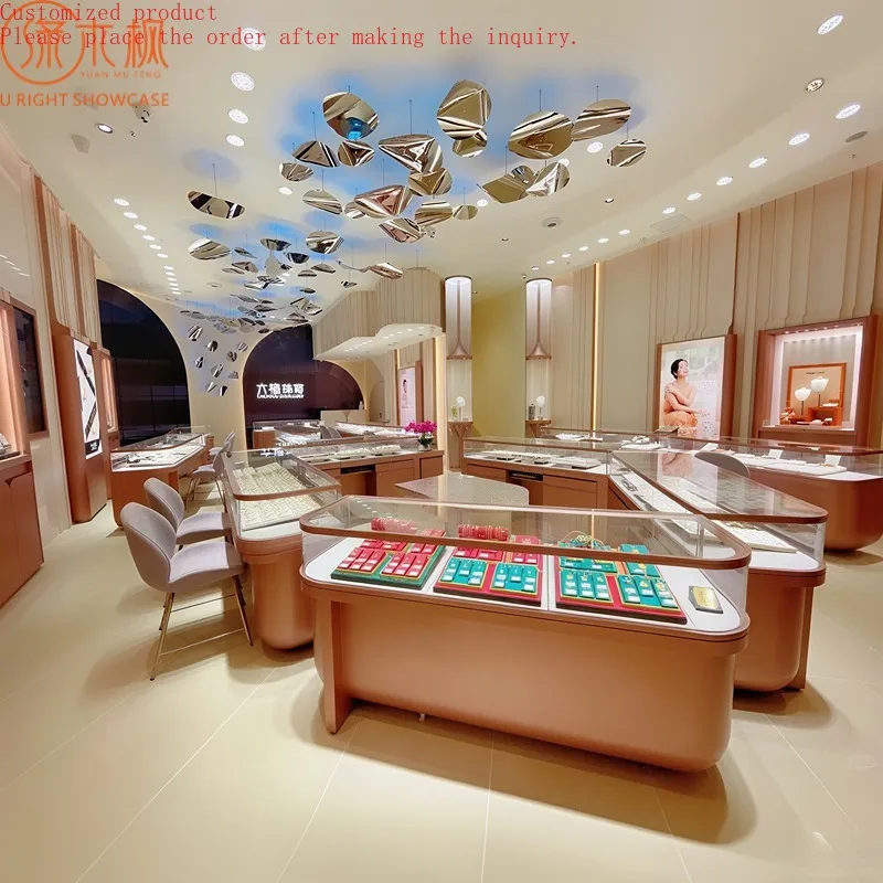 

Custom.Luxury - Style Custom Jewelry Display Cabinets Exclusively Crafted for High - End Retail Store Reliable Supplier
