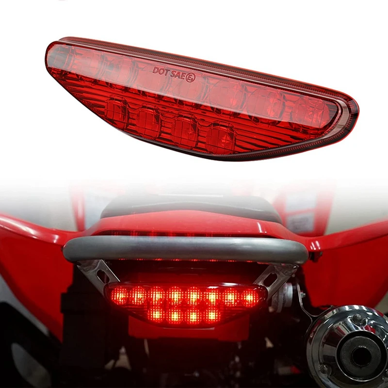 Atv luz traseira para honda trx450r trx450er trx400ex 2007-2015 trx-250 300 400 500 lâmpada traseira vermelha 33700-hp1-601