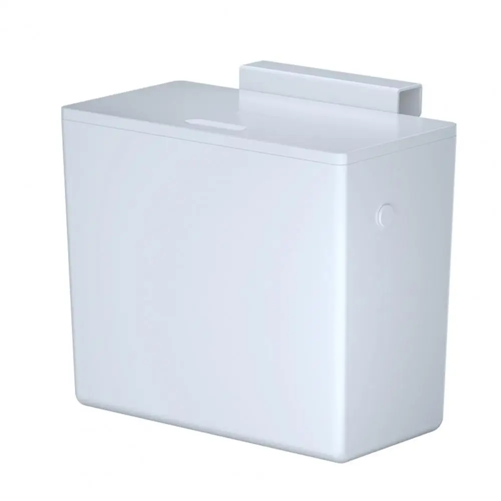 6L Hanging Trash Can with Lid Large Capacity Modern Wall Cabinet Door Under Sink Mount Waste Rubbish Garbage Storage Bin