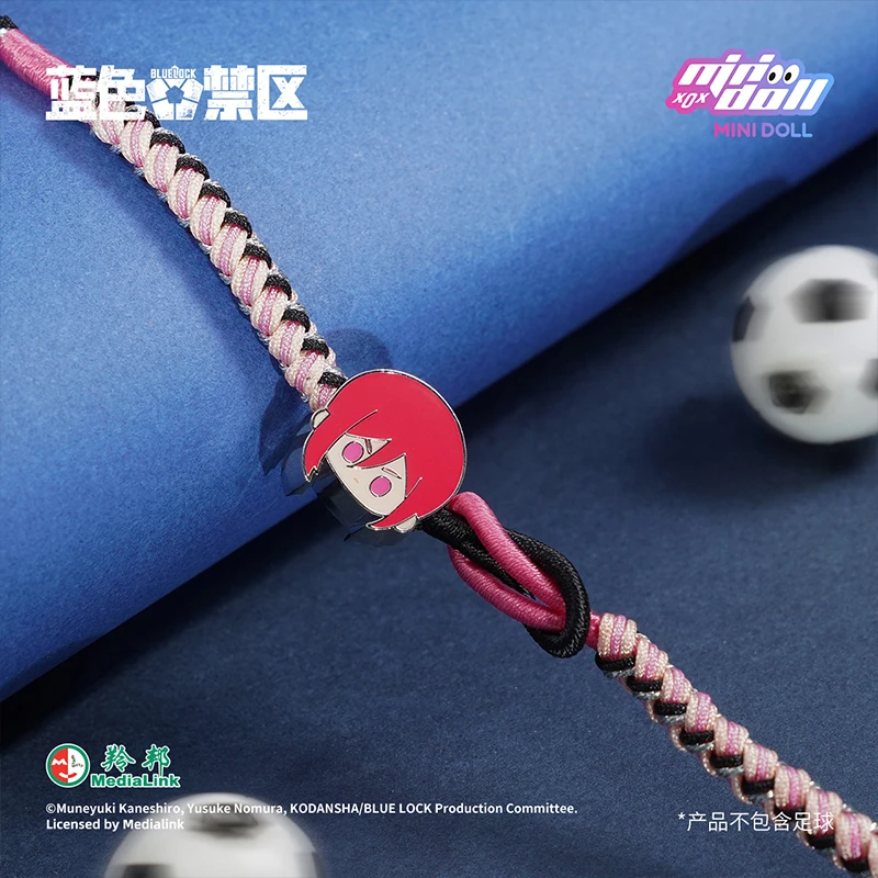 Echte BLAUWE SLOT Armband Blind Box Leuke Isagi Yoichi Figuur Cosplay Props Kinderverjaardag Kerstcadeau