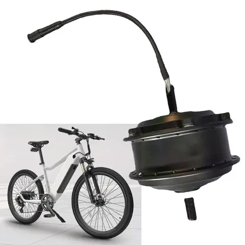 휠 허브 모터 전기 자전거 모터, 36V, 48V, 350W, 36 홀 브러시리스 전기 자전거 모터, 리어 프리허브 모터, 프론트 리어 휠 드라이브