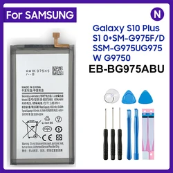 Battery EB-BG975ABU For samsung Galaxy S10 Plus S10+ SM-G975F/DS SM-G975U G975W G9750 4000/4100mAh Genuine samsung Akku