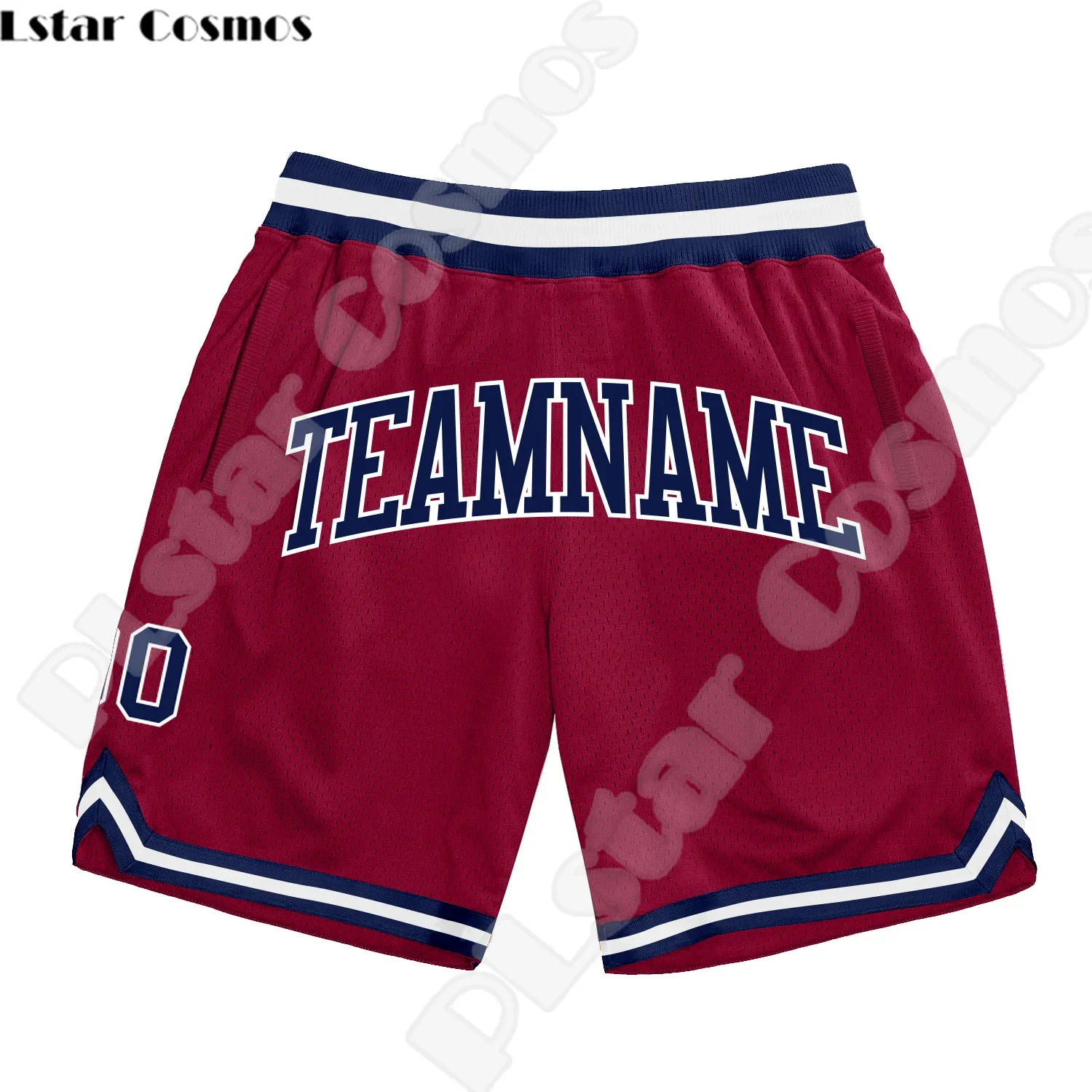 Aangepaste Naam Diy Logo Patroon Team Nummer Basketbal Shorts Broek Retro Ademend Mesh 3Dprint Zomer Harajuku Drop Shipping A4