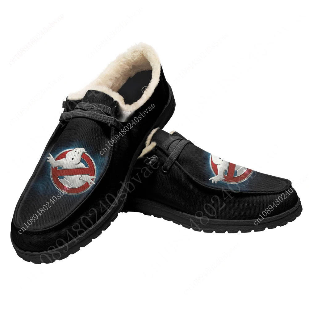 

G-Ghostbusters classic movie Plush Flat Shoes Outdoor Sneakers Lightweight Shoes Custom Shoes Footwear Custom Made Shoe