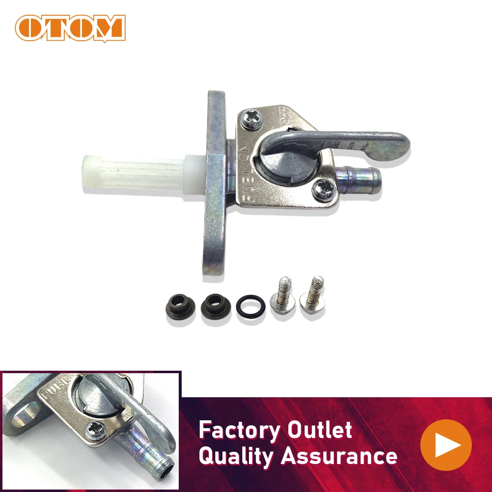

OTOM Motorcycle Fuel Petrol Tank Switch Tap Petcock Gasoline Valve On/Off 16950-ML3-911 For HONDA CR125 CR250 CR450 CR480 CR500