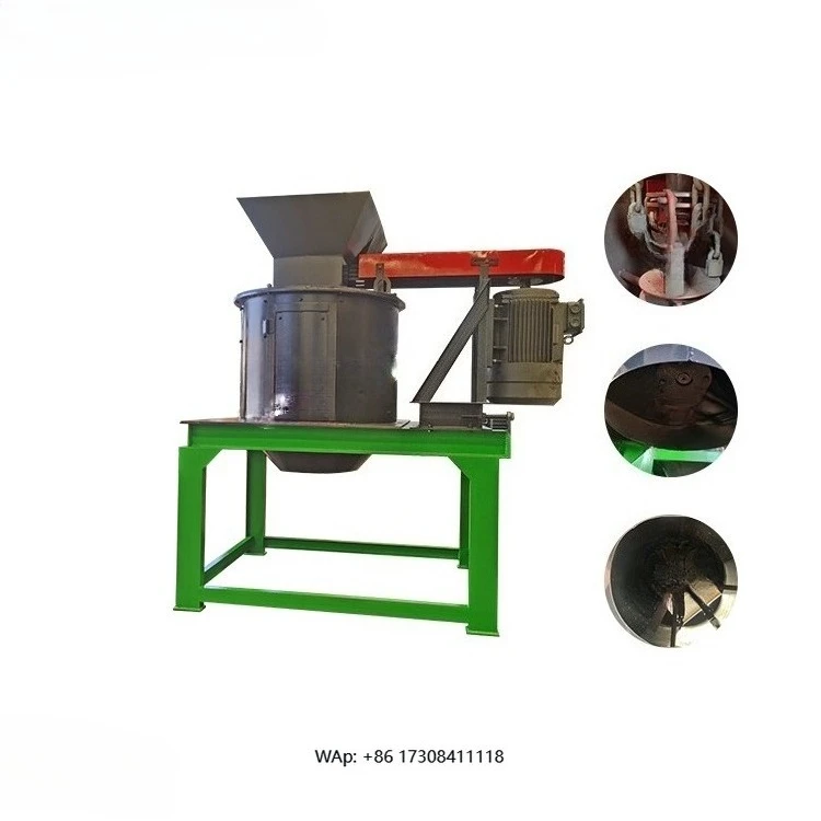 Compound Fertilizer Vertical Crusher, Wood Animal Feed Crusher Hammer Crusher