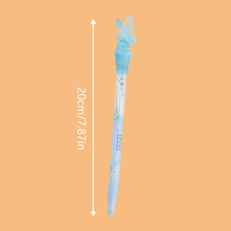 만화 절묘한 나비 반짝이 펜, 학생 문구, 귀여운 중립 펜, 사무용품, 창의적인 패션, 시험 펜 선물