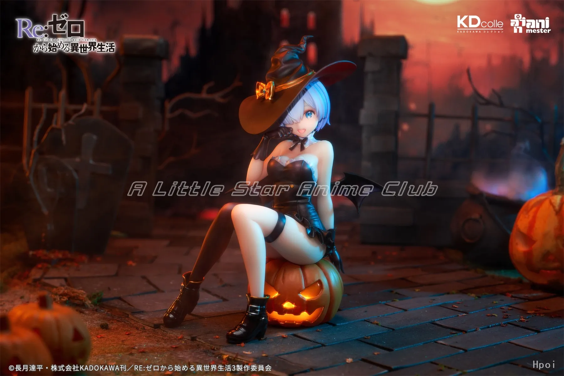 In Stock Original KADOKAWA KDcolle Re ZERO Starting Life in Another World RAM/REM Magic Night Magic Anime Figure Model Gift Toy view 5