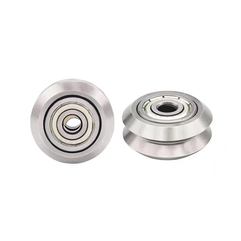 CNC Plastic wheel POM with 625zz MR105zz Idler Pulley Gear Passive Round Wheel Perlin Wheel V type for V-Slot