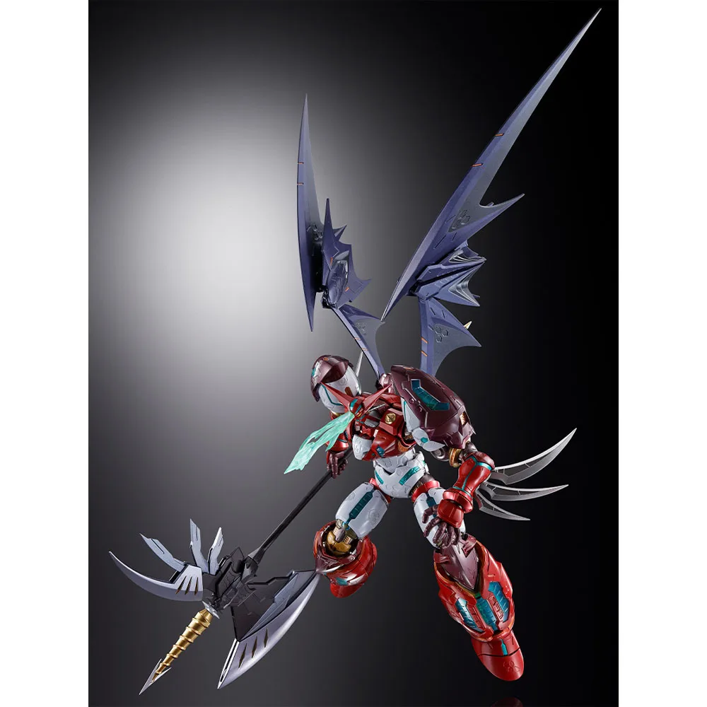 Figura de acción Bandai METAL BUILD DRAGON SCALE Shin Getter 1, un juguete mecha detallado para hombres, niños y coleccionistas apasionados.