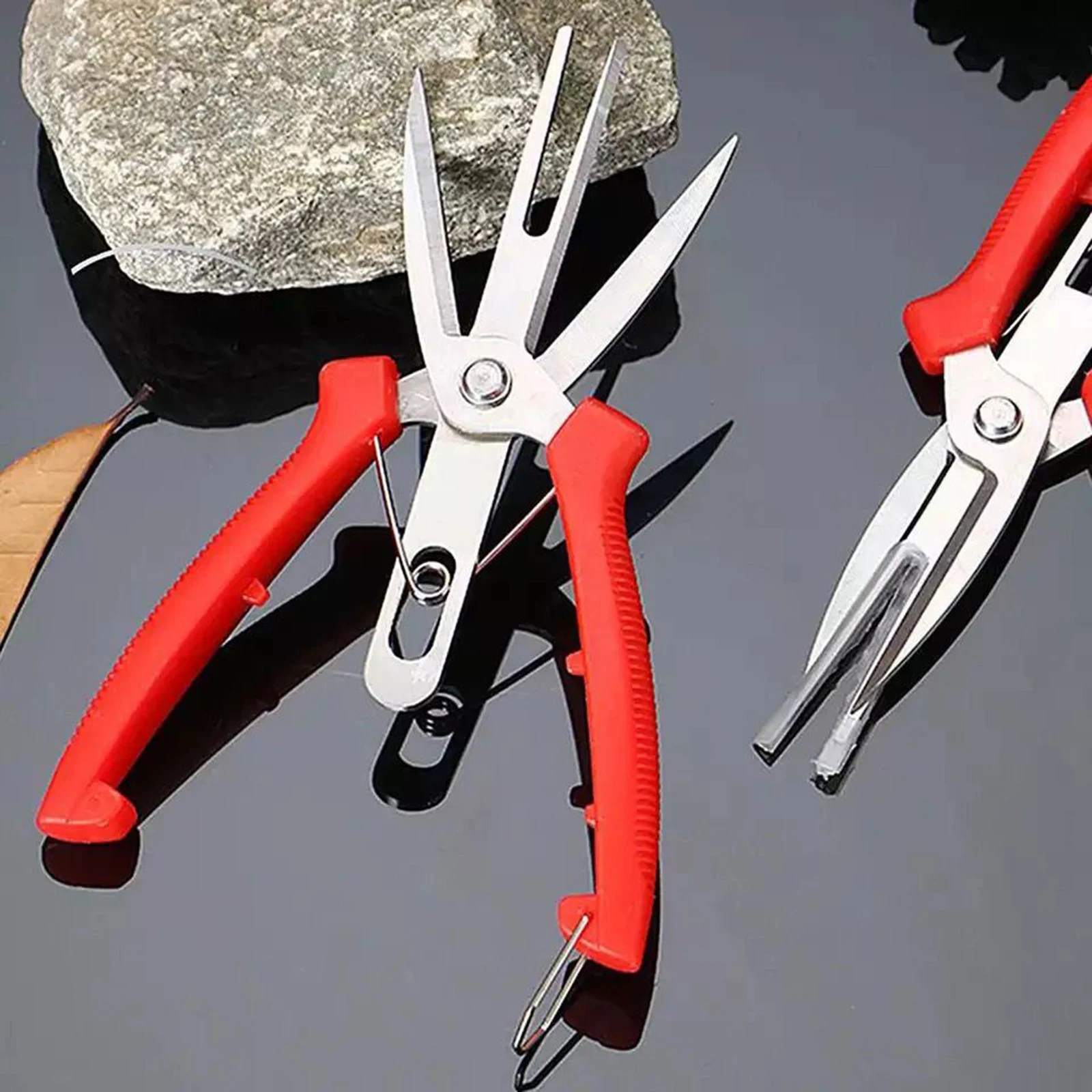 Fruit Picking Scissors Double-edged Garden Pruner Shears Citrus Tree Flower Cultivating Solid Pruning Fruit Tree Pruning Scissor