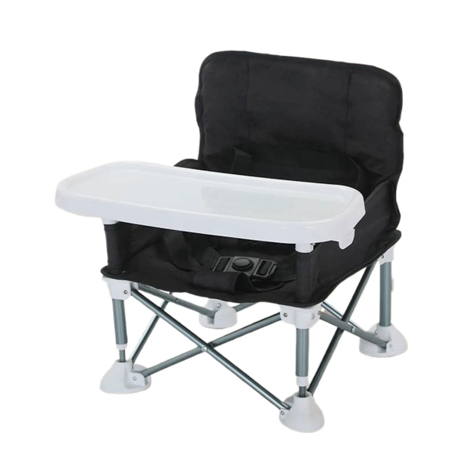 Travel Folding Chair Seat Convenient Outdoor Baby Chair With Storage Pocket Easy To Clean Kids Seat