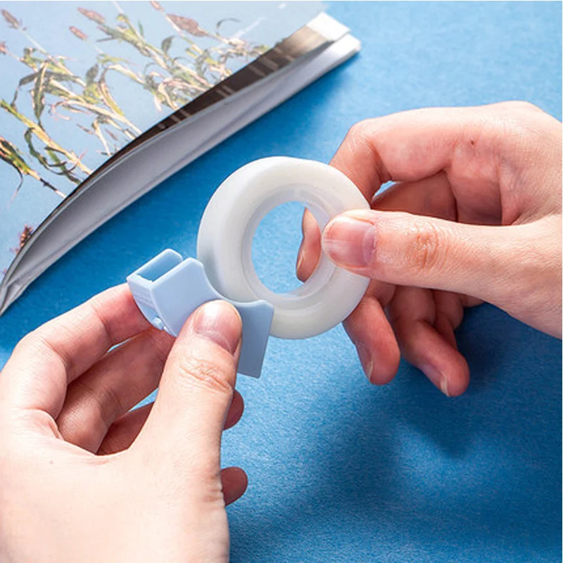 ที่กดเทปชิ้น/แพ็คใส2ชั้นพร้อมตัวจ่ายเทปใสสำหรับใช้ในสำนักงานบ้านและโรงเรียน