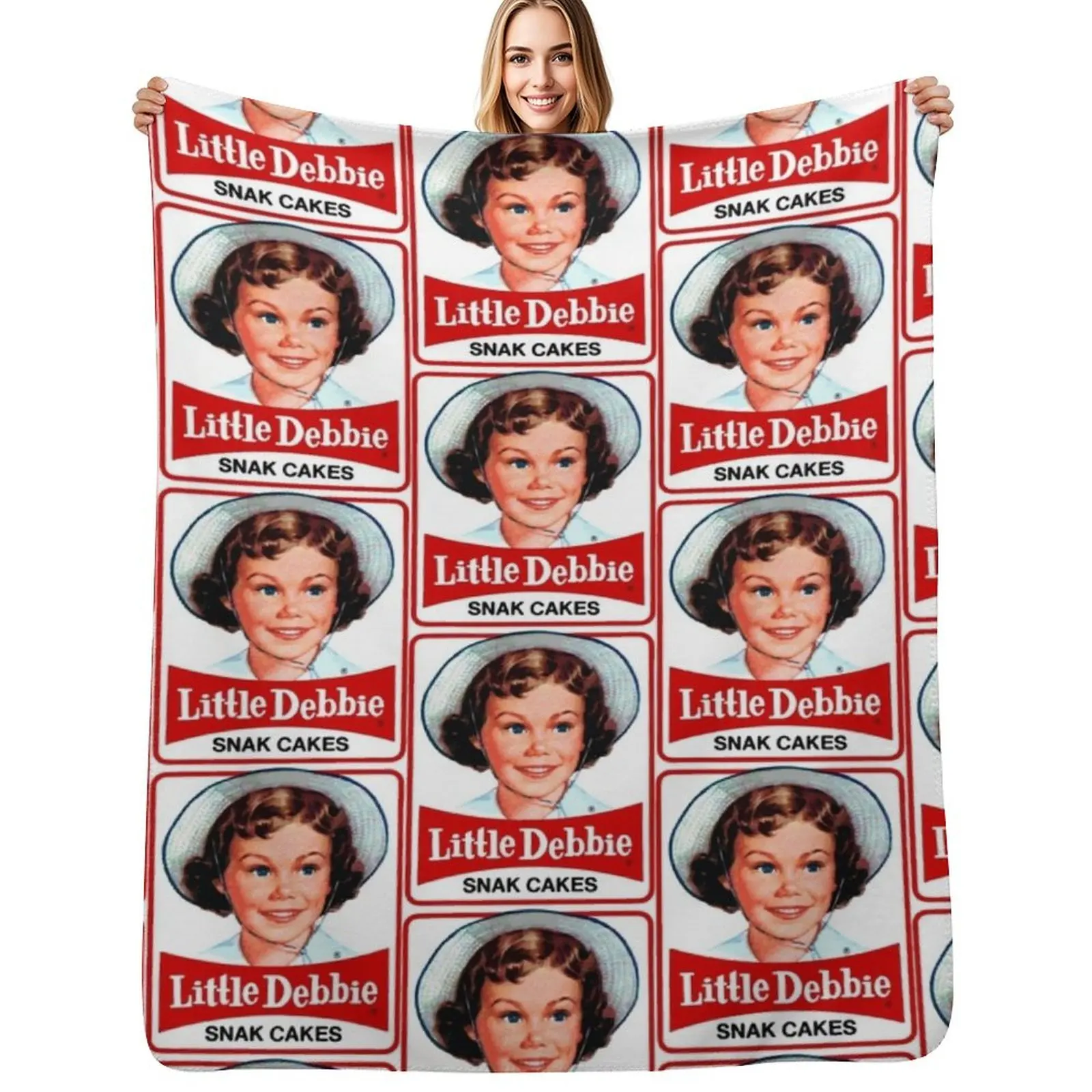 

BEST TO BUY - Little Debbie Throw Blanket Comforter sofa bed Sofa Sofa Quilt Blanket