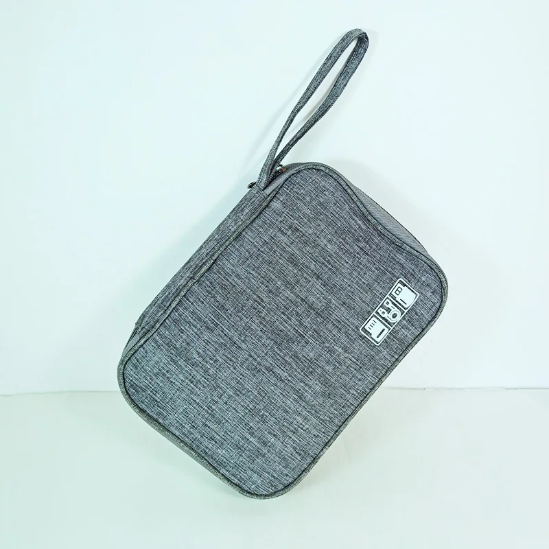 Data Cable Storage Bag, Hand-held Anti-collision Earphone Protection Storage Bag, Large-capacity U Disk U Shield Digital Bag