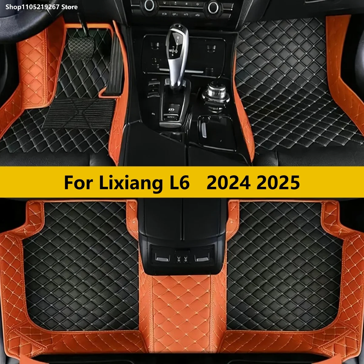 

Car Mats Fit For Lixiang L6 2024-2025 Auto Accessories Carpet Pads Full Set Foot Matts Rugs