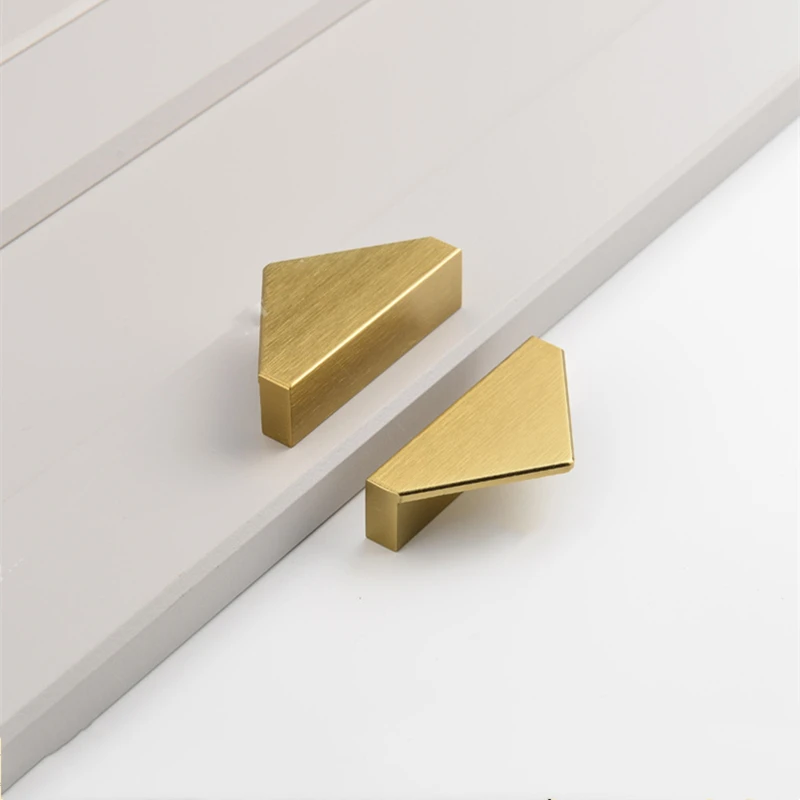 LCH New Chinese Style Bronze Brushed Brass Aluminium Alloy Drawer Handle Cabinet Pull Door Knobs Hole Pitch 32 64 96 192mm