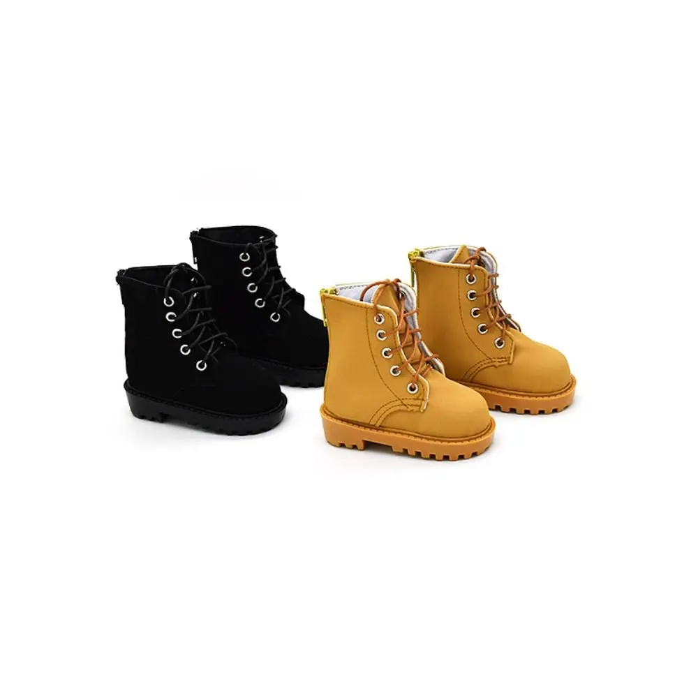 

1 Pair Lovely High-top 1/3 BJD Doll's Boots Suede Rifle Shoes 1/3 BJD Doll's Shoes Glossy Mini 60/70cm Doll Boots Kids