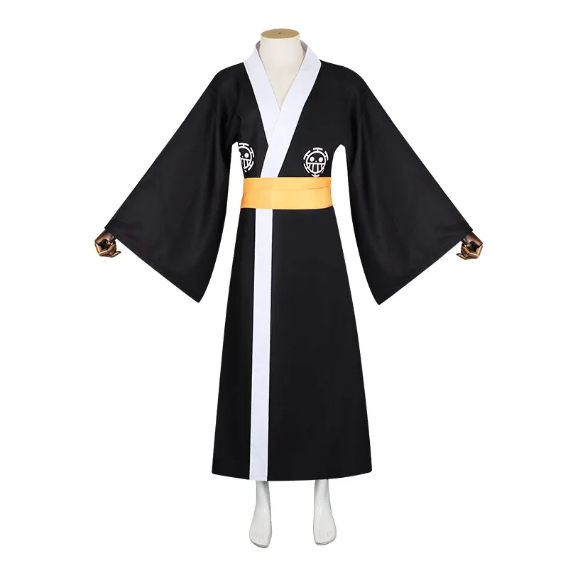 Pira-te King Kingdom of Harmony COS suit Navig-ation King bathrobe kimono Japanese Trafalgar Rocosplay suit halloween costume