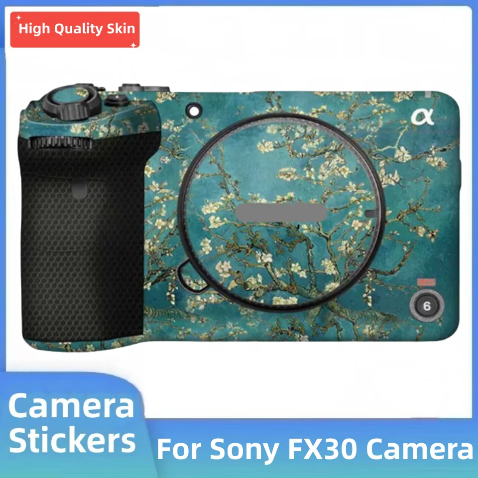 For Sony FX30 Decal Skin Vinyl Wrap Film Camera Body Protective Sticker Protector Coat ILME ILME-FX30 Cinema Line Camcorder