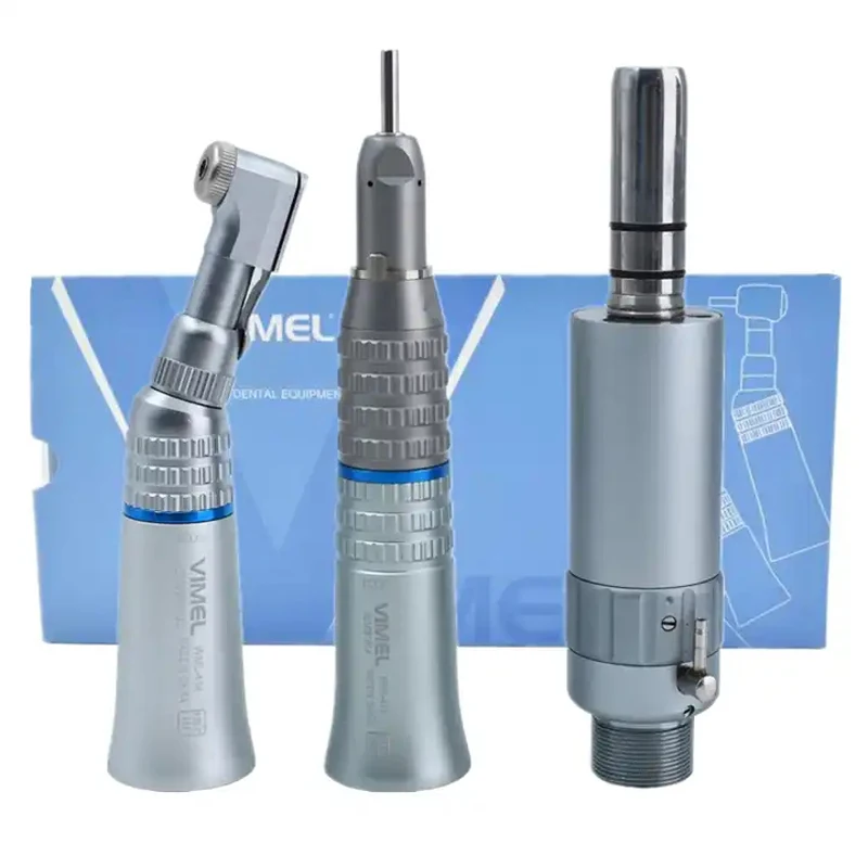 Classic Dental Slow Low Speed Handpiece Kits Straight Contra Angle air turbine Lab equipment Micromotor Polishing Set