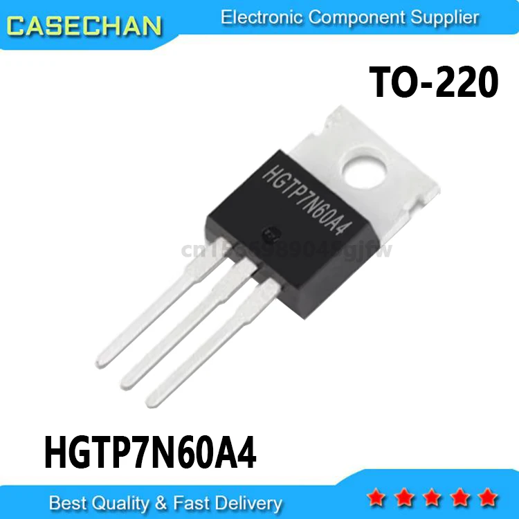 10PCS New and Original 7N60A4 HGTP7N60A4 TO-220