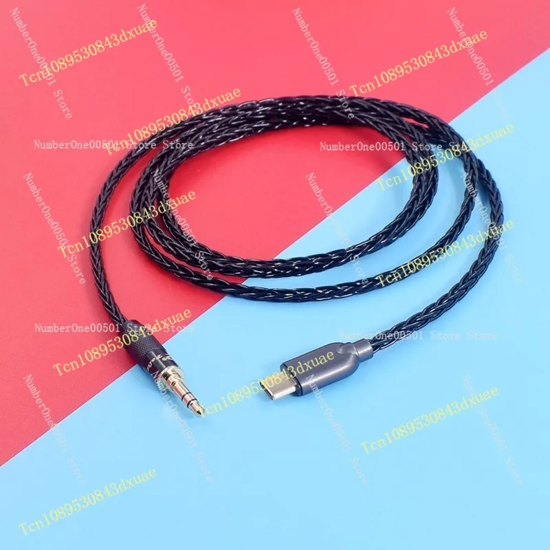 Bowers Wilkins BW Px8 Px7 Pi7 Pi8 Upgrade Cable USB C to 3.5mm 4.4mm Balanced Audio Cable