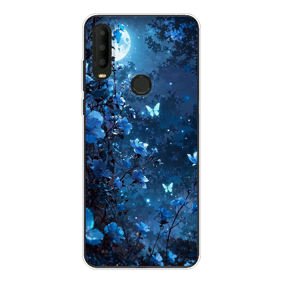 Coque de téléphone en TPU souple, antichoc, avec motif Animal fantaisie, pour Alcatel 3X 2019