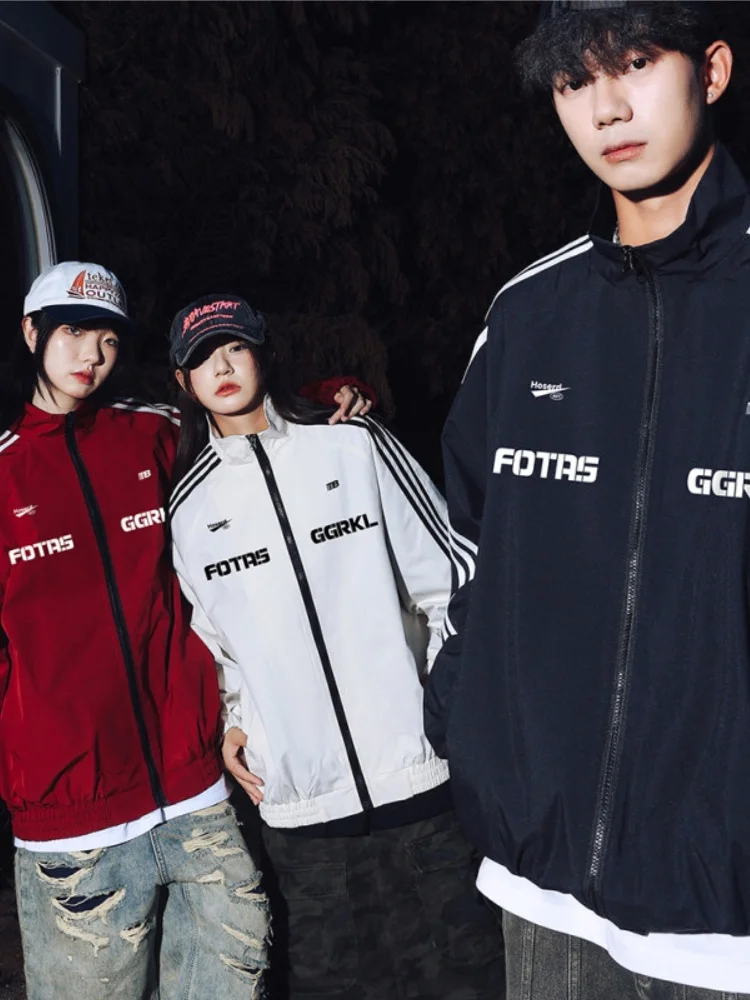 

Мужская куртка-пилот осенне-зимняя в американском стиле с воротником-стойкой, ветрозащитная, повседневная, свободного кроя, модная, молодежная