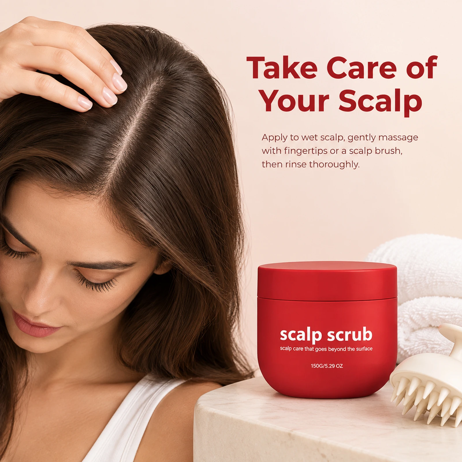 Jojoba Seed Oil Scalp Scrub Refresh Oil Control Dandruff Remove Sooth Scalp Itchy Hairs Strengthen Conditioner Hair Scrubs Balm