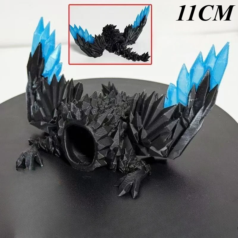 3D-Druck Sea Eater Bloop Gran Maja Actionfigur Modell Spielzeugpuppe Weihnachtsgeschenk Bewegliche Tiefsee-Monster-Figuren – Detail 1