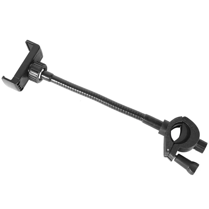 B92B-Microphone Stand Phone Holder Flexible Microphone Phone Holder Stand Adjustable Mic Stand Holders For All Smartphones