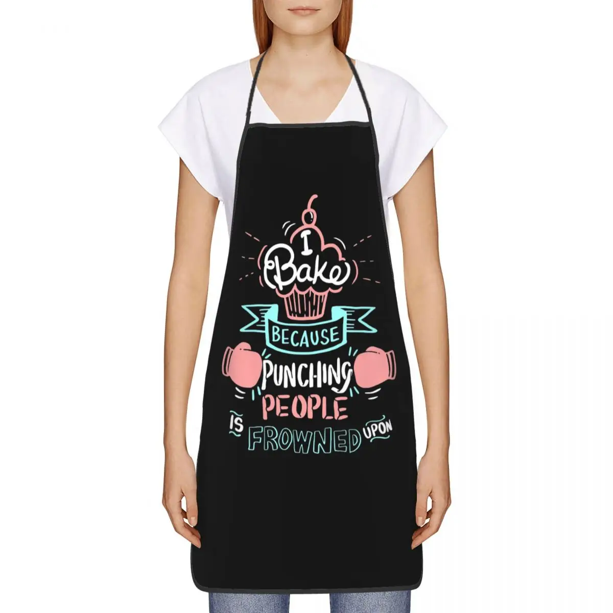 Unisex Funny Baking Apron Kitchen Chef Cooking Baking Bib Women Men Cute Bakers Gifts Tablier Cuisine for Gardening