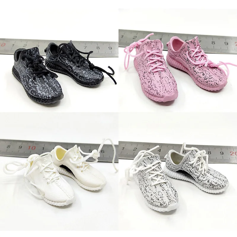 

1/6 Scale Sneaker Fashion Shoes for Male Female Action Figures Empty Inside IN STOCK Fire Girl Toys FG014