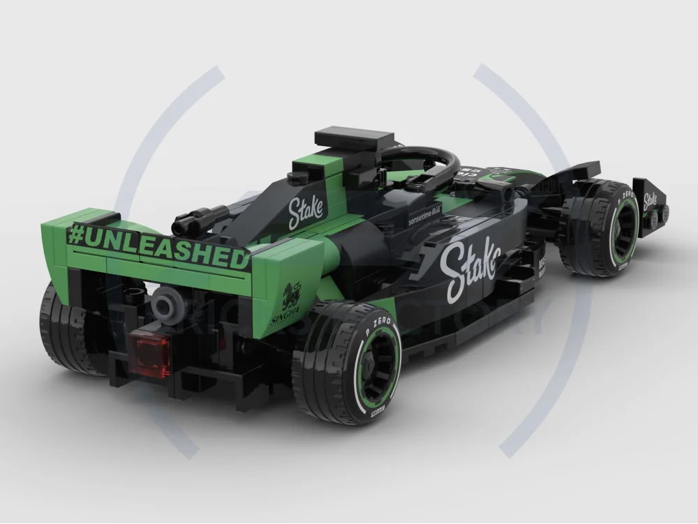 มอซี- 182479   รถแข่ง 289 ชิ้นบล็อกของเล่นอาคารที่เข้ากันได้สําหรับของขวัญคริสต์มาสสําหรับเด็ก