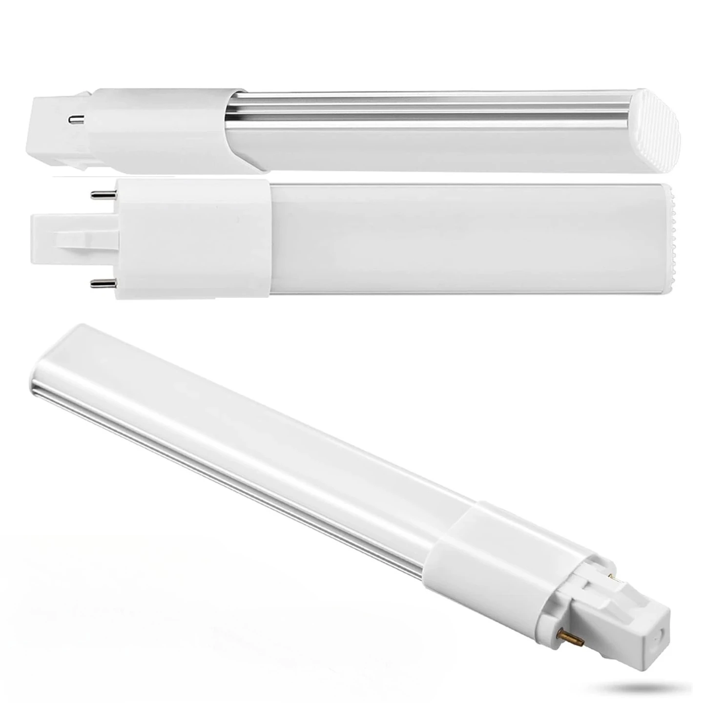 4pcG23/GX23 3/4/5/7W Plug in LED Indoor Horizontal Ligh PL Bulb Side Plug Ceil CFL PL-S 7/9/13W Read Table Desk Lamp Replacement