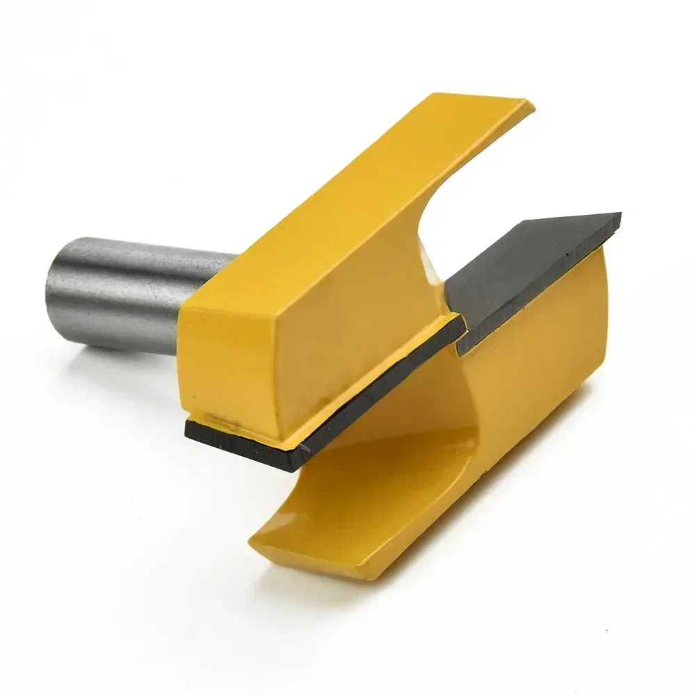 1pc 12mm Shank Milling Cutter Diameter Bottom Cleaning Router Bit For MDF Solid Wood MDF Particleboard Plywood  Woodworking Tool