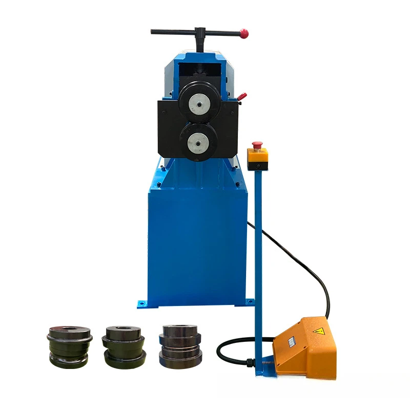 Tolles Preis-Leistungs-Verhältnis für Geld. Runde Rohrriptepresse ETB40 4 Sätze Rollen