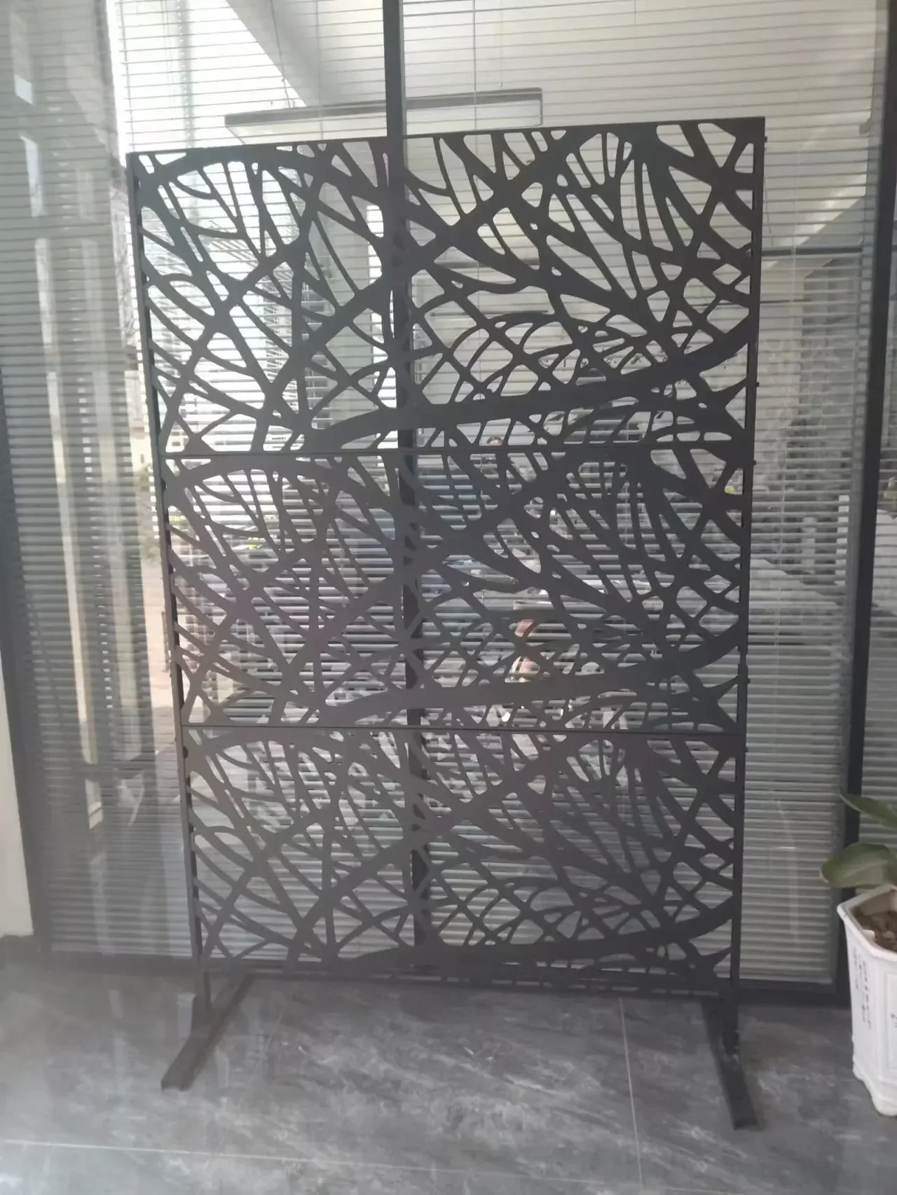 Modern design decorative metal panels laser cut screen metal screen/aluminum wall panel