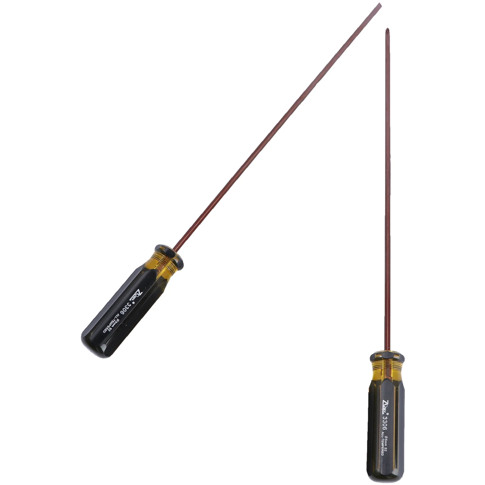 

2pcs Magnetic Screwdriver Set Dual Head Flathead Ratchet For Electronics Repair Home Maintenance Hand Tools Durable