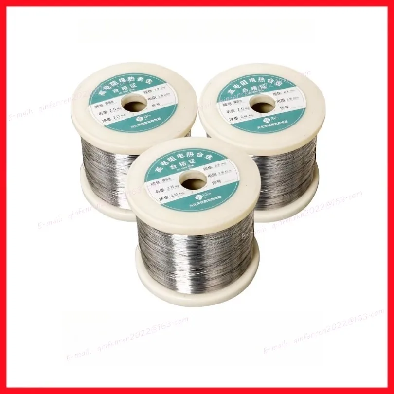 1 كجم قطع أسلاك المقاومة الرغوة Cr20Ni80 سلك التسخين 0.1 مللي متر-4.0 مللي متر Ni سلك لوازم الصناعة