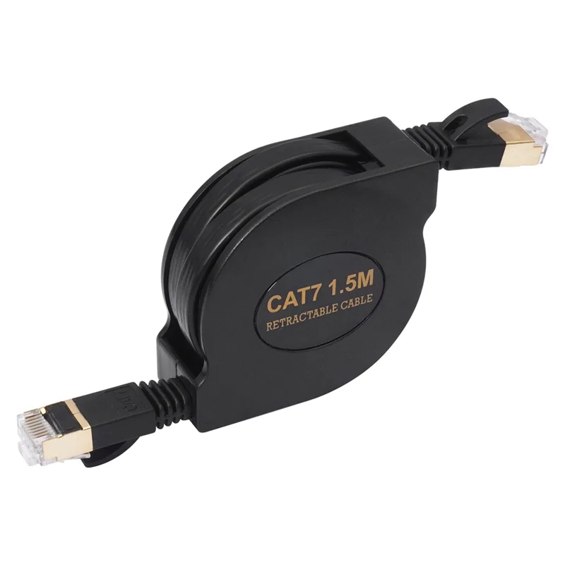 

FFYY-For Router Modem Compatible Cat7 Flat Cable Ethernet RJ45 LAN Network Cable Patch Cord 10Gbps 600Mhz