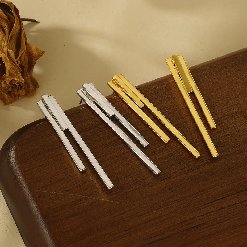 

Женские серьги из чистого серебра S925, позолоченные цирконы, геометрические европейские и американские модные украшения, аксессуары для вечеринок