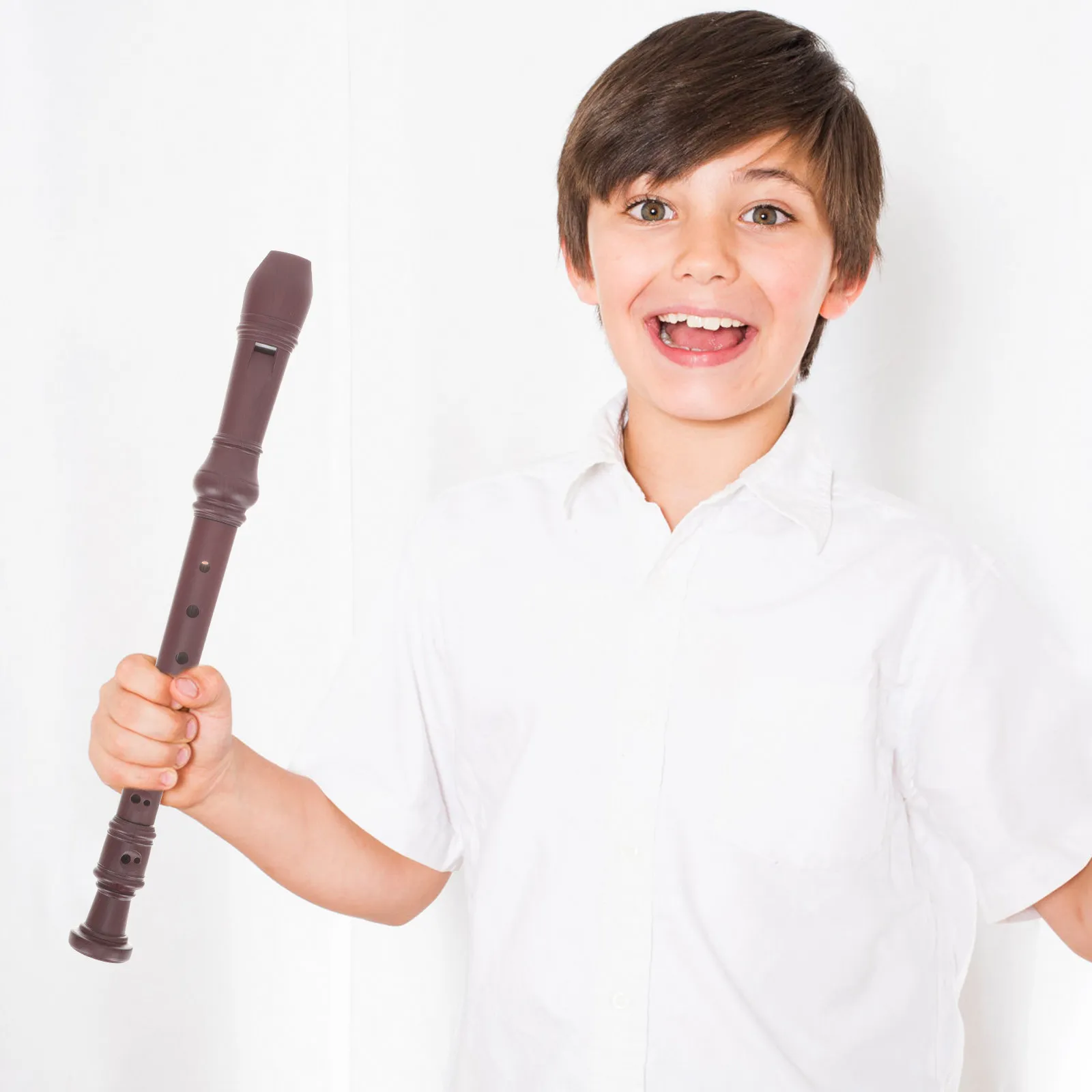 8 Hole Soprano Recorder Flute ABS Student Clarinet German Style Music Instrument Kids Beginner Practice Professional Wind