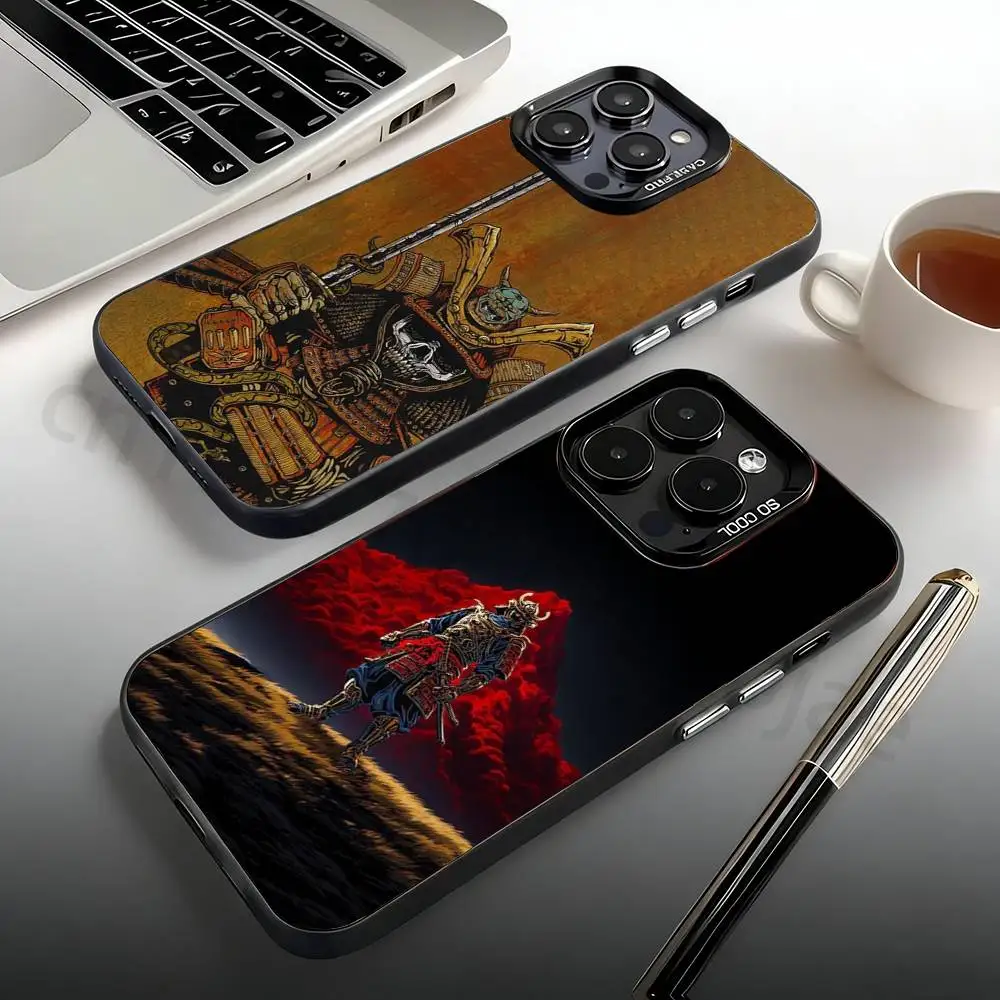 

Warrior Phone Case For iPhone 17,16,15,14,13,12,11,Pro,Max,Plus,Mini Candy Matte Shockproof Cover