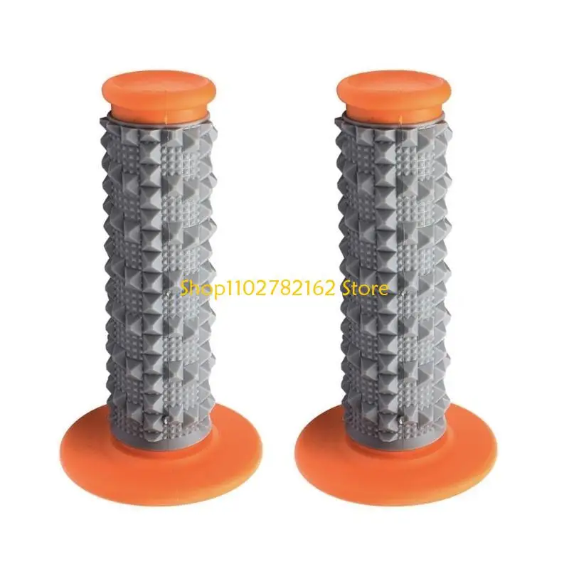

547B Motorcycle Grip 7/8" Throttle Grip for Pit Dirt ATV Motorbike Rubber Handle Grip Replacement Pillow Top Grip