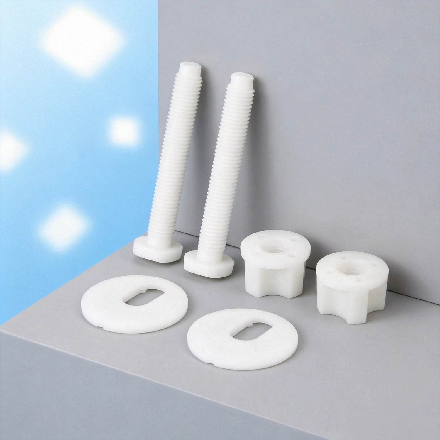 

Комплект для ремонта и замены сиденья унитаза: винты, крепежные болты, совместимые с унитазами Kohler